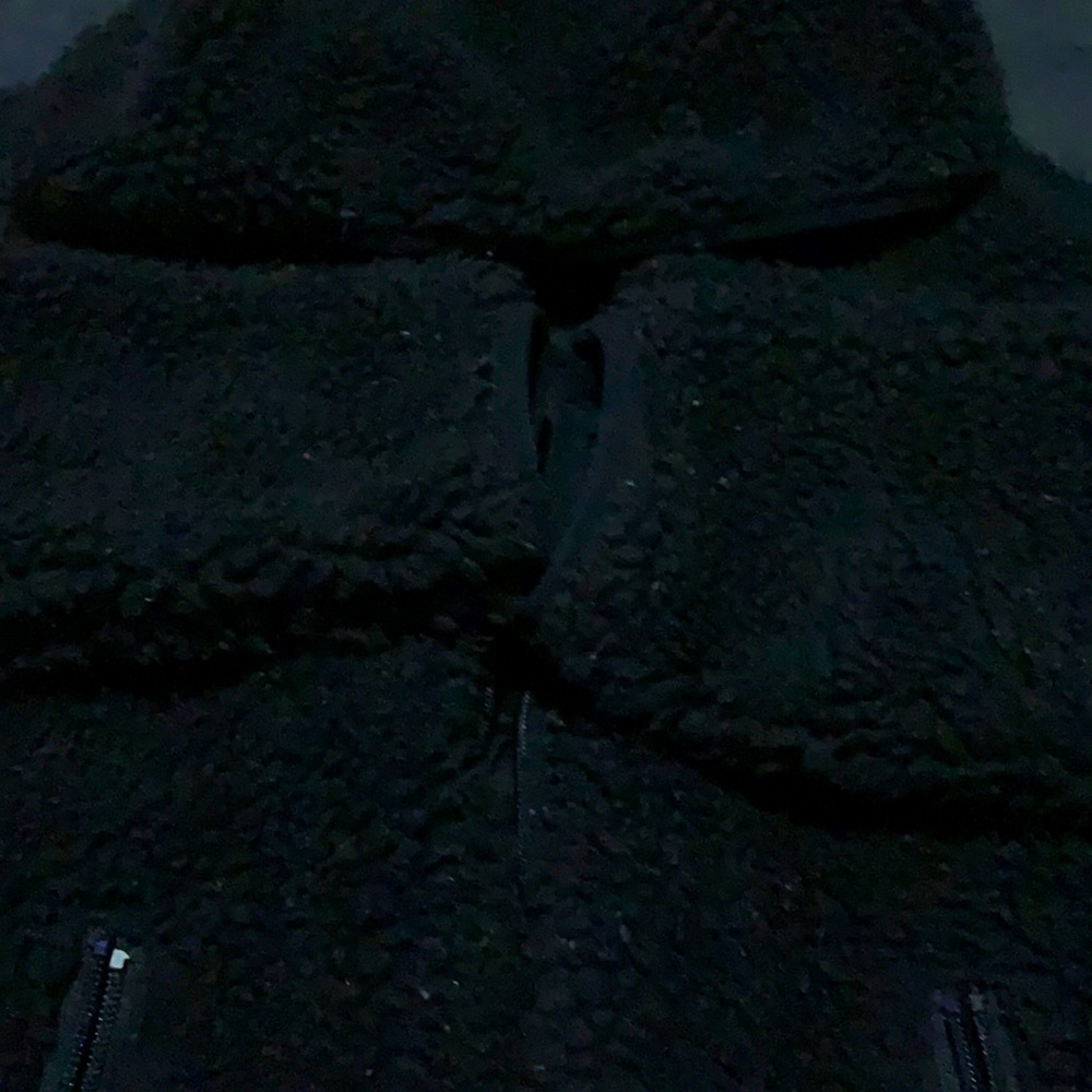 Fluffy jacket